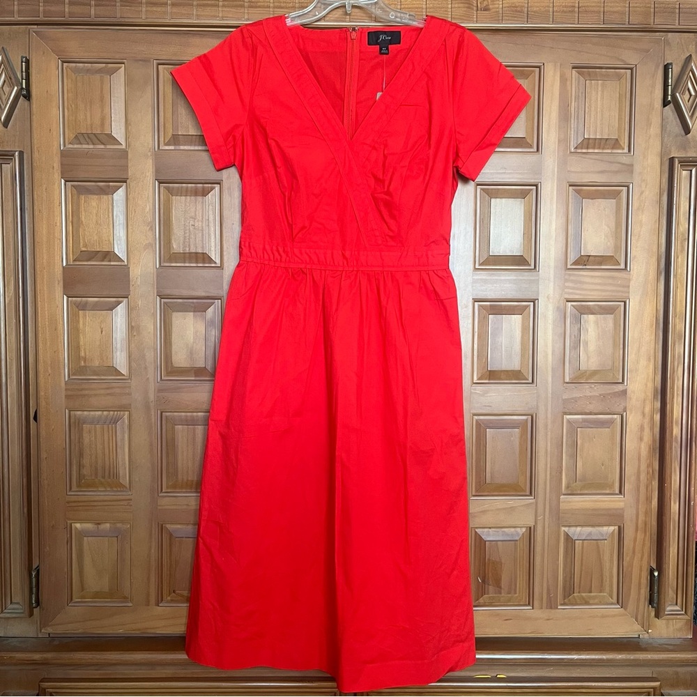 NWT J.Crew Midi Dress Size 6!